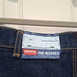 70s NWT Levi's Men's Blue Jeans